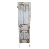 Primitive Wood Door Display on a stand