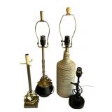 Assorted Lamps - no shades
