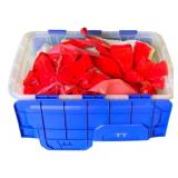 Plastic Tote with Bows & More