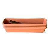 4 Plastic Planters - 5.5 x 26.5 x 6.5