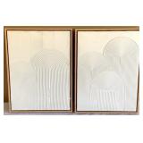 2 Framed Wall Art - 16 x 12