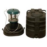 Coleman Lantern w/ plastic case - 14"