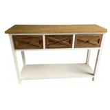 3-Drawer Console Table - 32 x 47.5 x 16