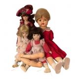 Assorted Vintage Dolls