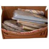 Box Lot of Sheets & More