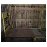 Heavy Duty Rolling Cage Style Cart - 75 x 88 x 35