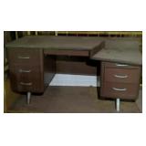 Vintage Metal Desk