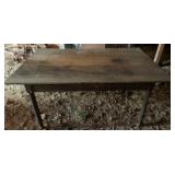 Primitive Wood Table - 27 x 60 x 39