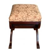 Classic Regency Style Stool - 20 x 15 x 15