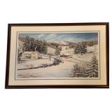 Framed Print "Whispering Pines" - Signed #738/750