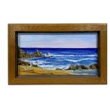 Framed Oil on Board - 22.5 x 14