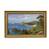 Framed Oil on Canvas - Signed - 21.5 x 14