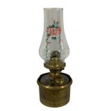 Vintage Oil Lamp - 12" Tall