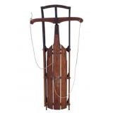 Vintage Pacer Wood Sled - 57 x 25