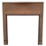 Vintage Wooden Mantle - 55.5 x 57.5