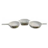 3 Corning Spice of Life Cookware