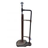 Paper Roll Stand w/ Cutter - 29" Tall