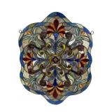 Stained Glass Wall Hanging 24"x19"