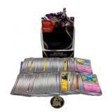 300 Pokemon Cards w/ Box & Coin