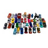 40 Die-Cast Cars Hot Wheels & More
