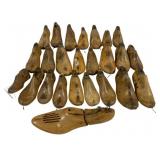 Assorted Wooden Shoe Molds