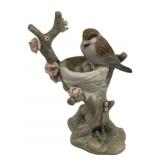 Lladro Bird Statue - 7" Tall