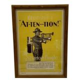 Framed Sparton Bugle Advertisement Print - 15 x 10