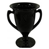 LE Smith Black Amethyst 8" Loving Cup Vase