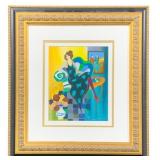 Framed Seriolithograph "A Simple Time" signed