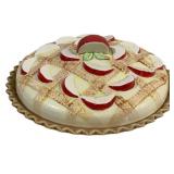 OGGI Apple Pie Dish w/ Lid - 12" Round