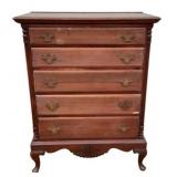 5 Queen Anne Drawer Chest