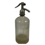 Antique Seltzer Bottle - 12.5" Tall