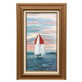 Nancy Heindl Oil on Board Painting
