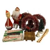 Assorted Vintage Christmas Items