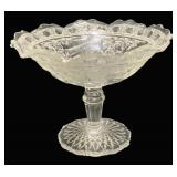 Indiana Glass "Bird & Strawberry" Compote
