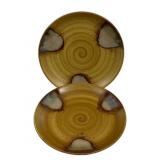 2 Sango Splash Plates 8.25"