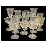 Lot of Assorted Glass Stemware