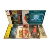 10 Assorted LP Records