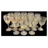 Lot of Assorted Glass Stemware