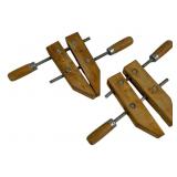 2 Wooden Clamps - 8 x 15