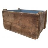 Antique Wooden Crate - 12 x 18 x 23