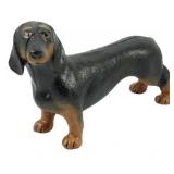 Cast Iron Dachshund Figure 6.5"x9"x3"