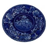 Blue/White Plate 10" round
