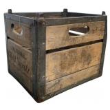 Antique Forth Worth Orchard Crate - 12 x 15 x 12