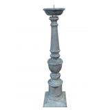 Wooden Candleholder - 23" Tall