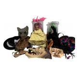 Assorted Halloween Mask Items & More