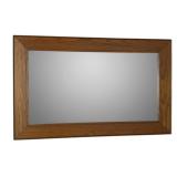 Wood Framed Mirror - 21.5 x 34
