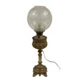 Vintage Banquet Lamp 29"