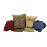 Assorted Pillows & Linens