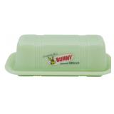 Jadeite Glass Butter Dish 2.5"x6.5"x3"